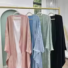 “Muslim Abaya with Hijab – 2 Piece Modest Maxi Dress”